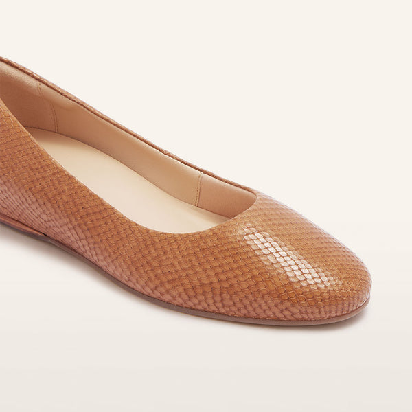 Dorset Tan Snake Emboss