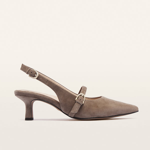 Coco Mushroom Suede