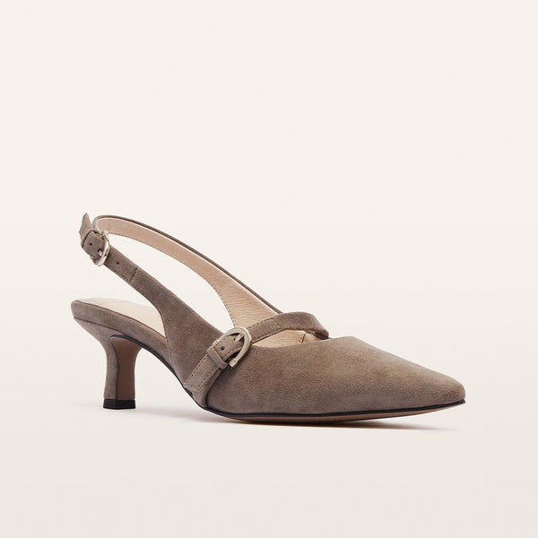 Coco Mushroom Suede