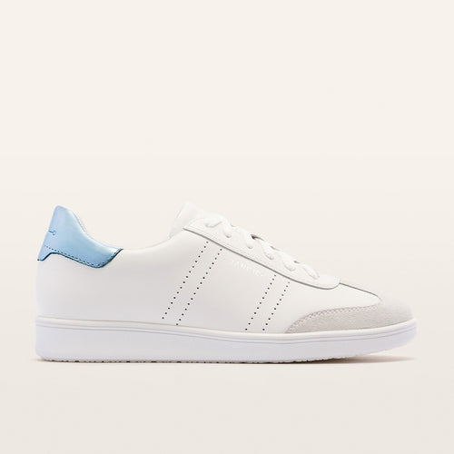 Drew White/Blue Metallic