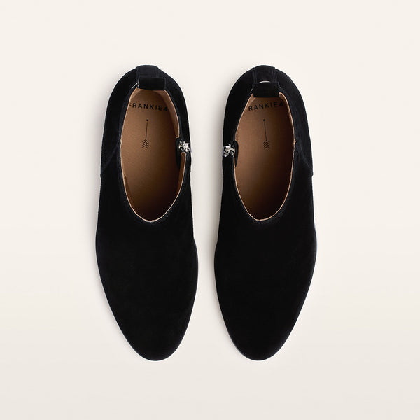 Georgia Black Suede