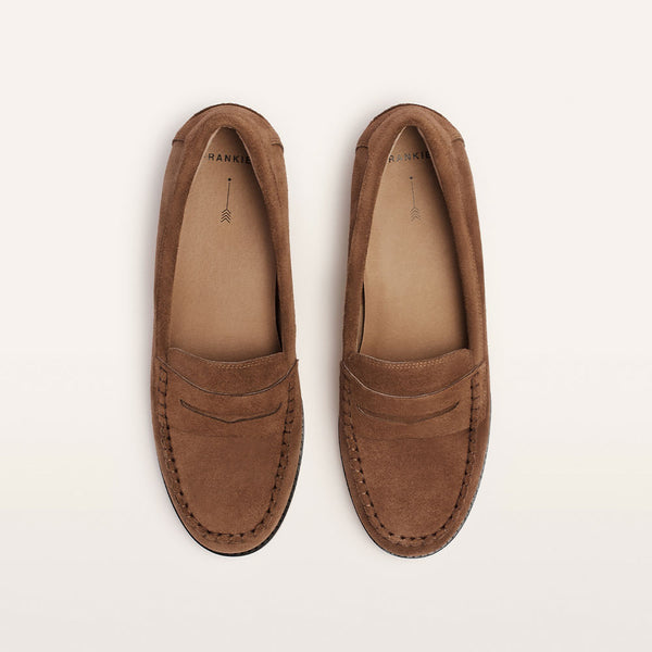 Franklin Pecan Suede
