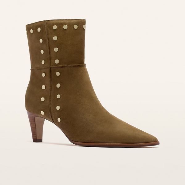 Reign Toffee Suede Stud