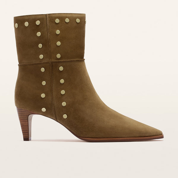 Reign Toffee Suede Stud