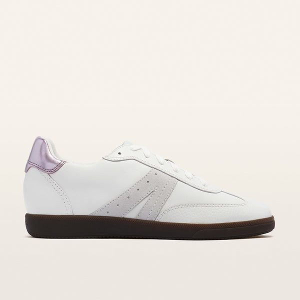 Levi White/Lilac Metallic