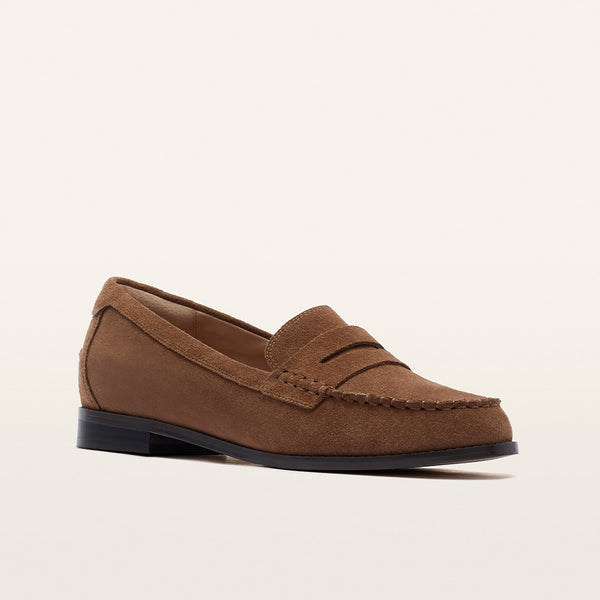 Franklin Pecan Suede