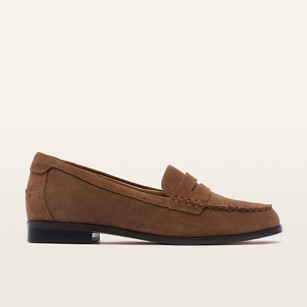 Franklin Pecan Suede