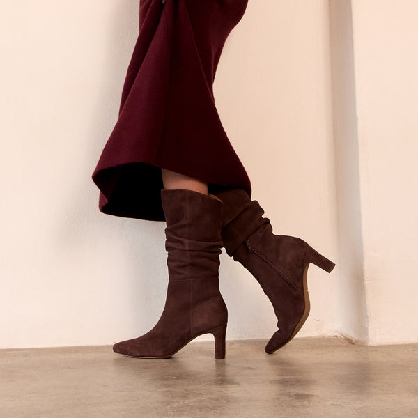 Clarkson Milk Chocolate Suede