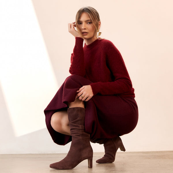 Clarkson Milk Chocolate Suede