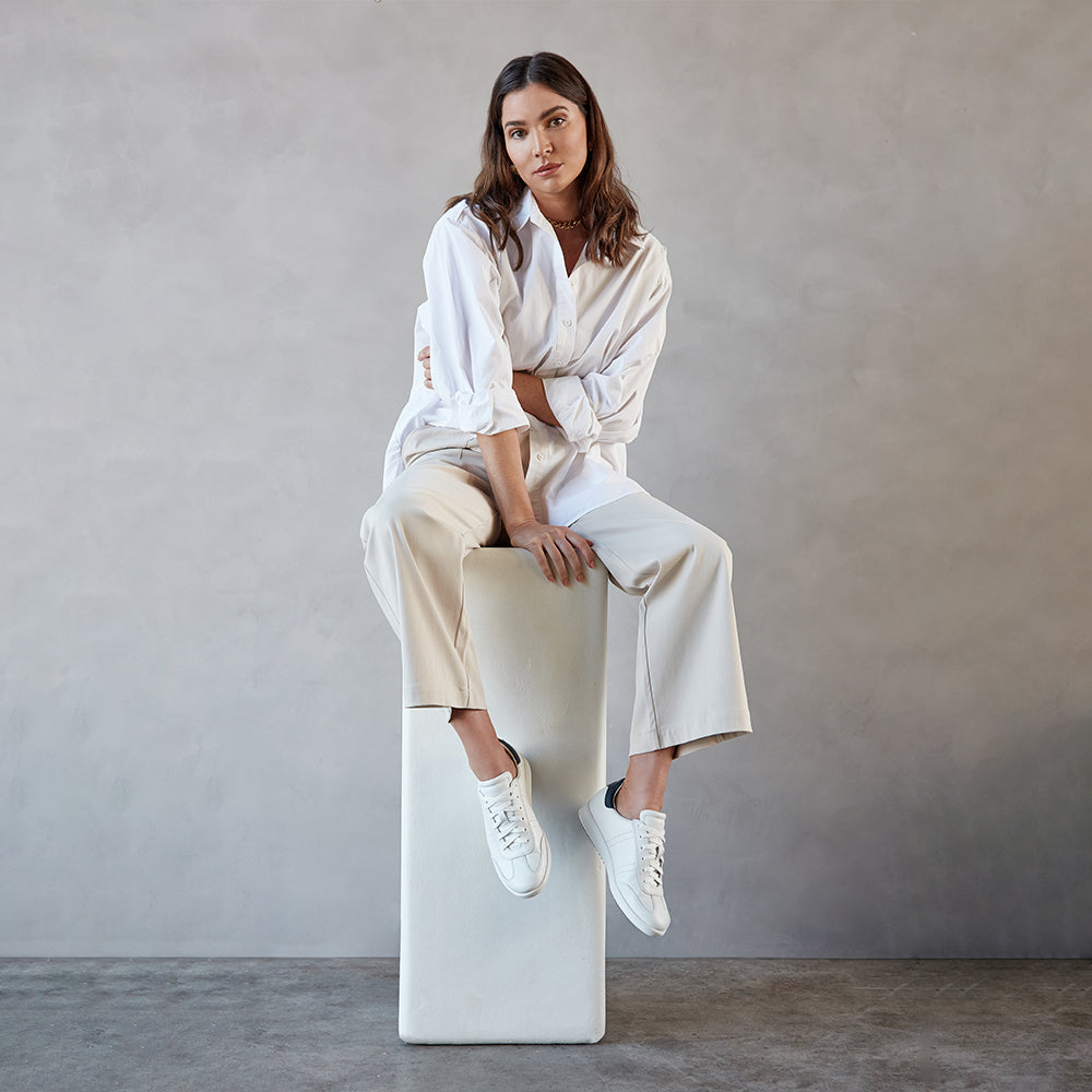 Casual Women's White Sneakers – FRANKIE4 Footwear