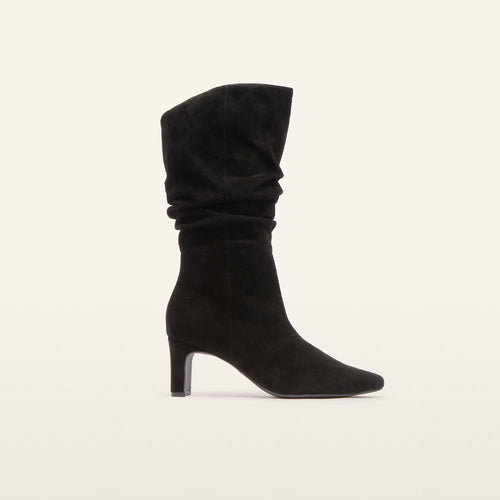 Clarkson Black Suede