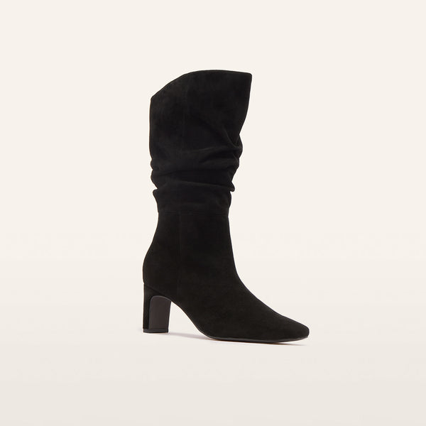 Clarkson Black Suede