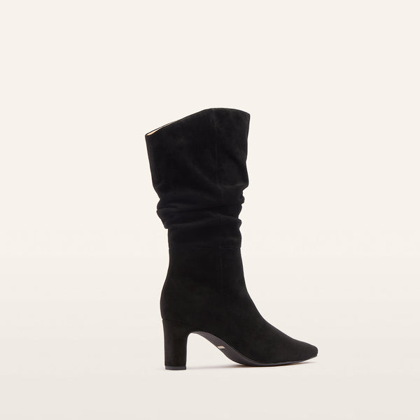 Clarkson Black Suede
