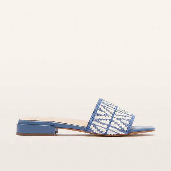 Aniston Blue Weave Textile