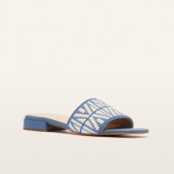 Aniston Blue Weave Textile