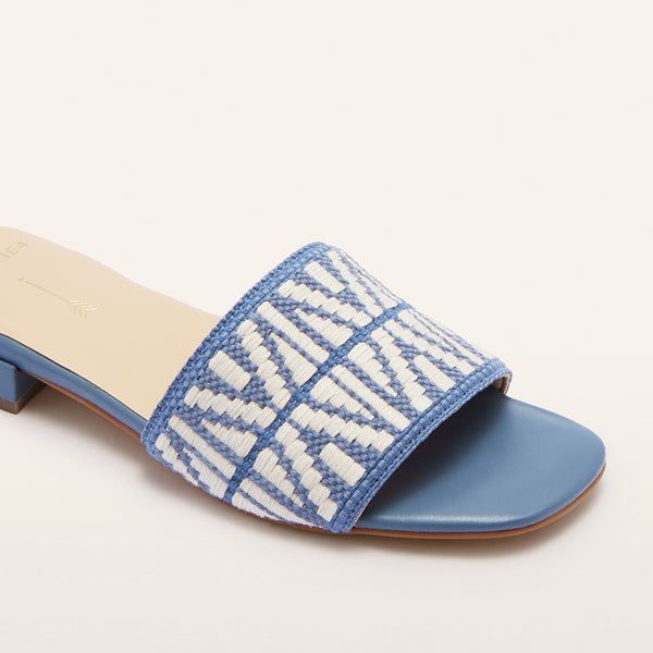 Aniston Blue Weave Textile