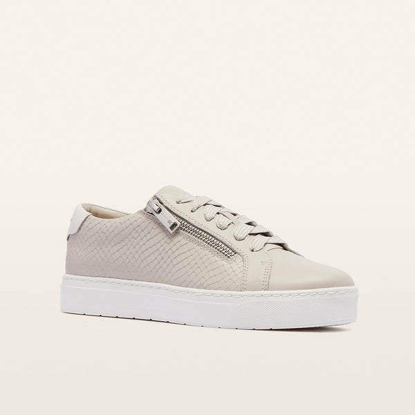 Billie II Bone Grey Emboss