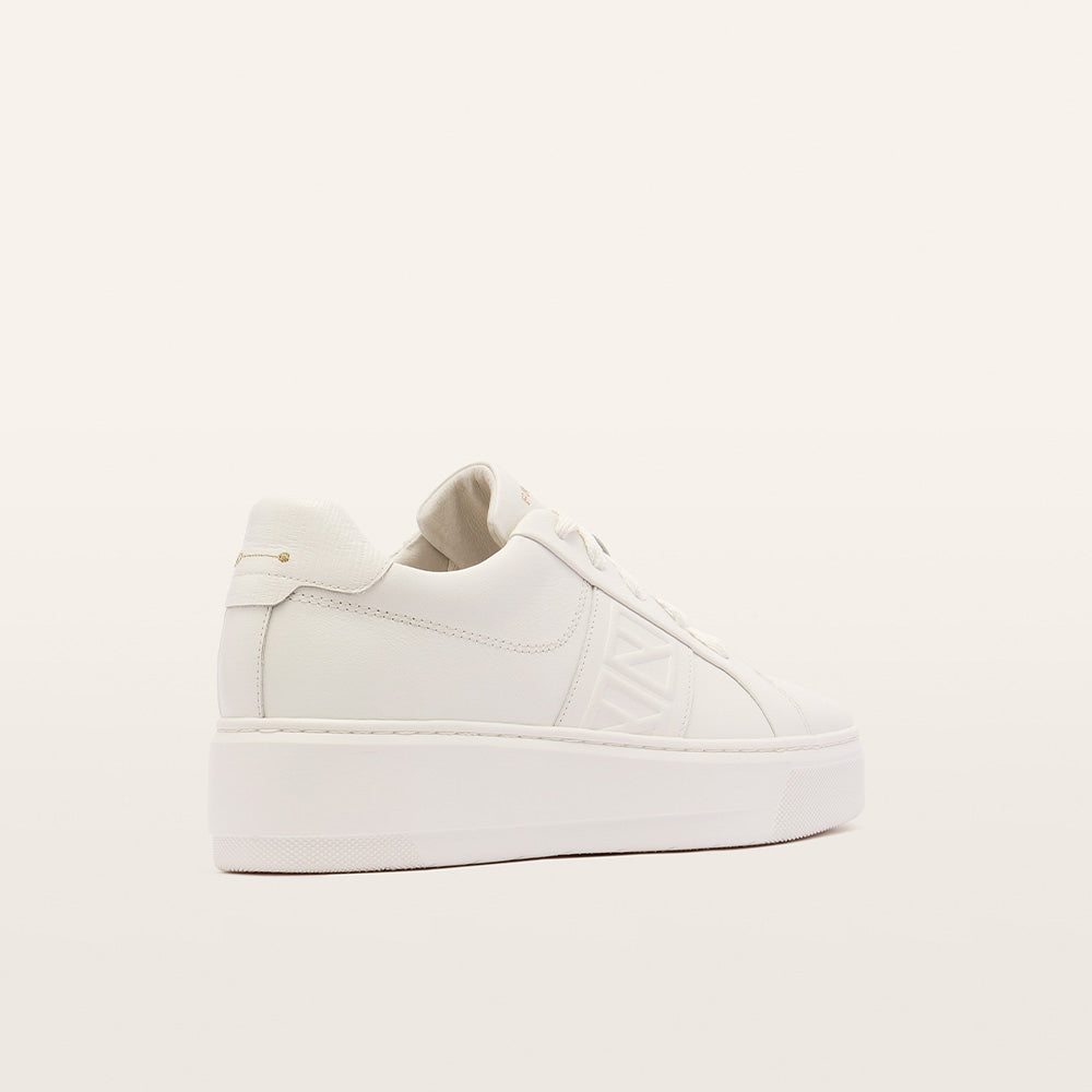Adélie White Casual Women's White Sneakers – FRANKIE4 Footwear
