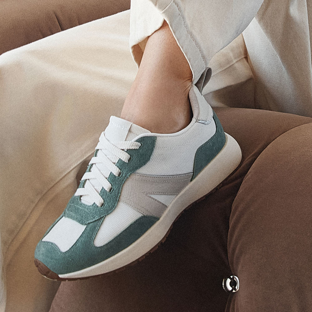 Axel II Chalk/Eucalyptus Women's Sneaker | FRANKIE4