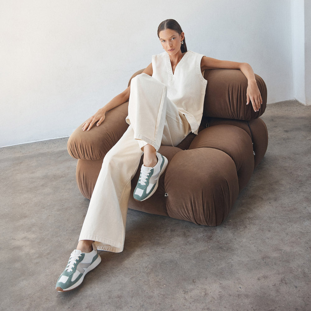 Axel II Chalk/Eucalyptus Women's Sneaker | FRANKIE4
