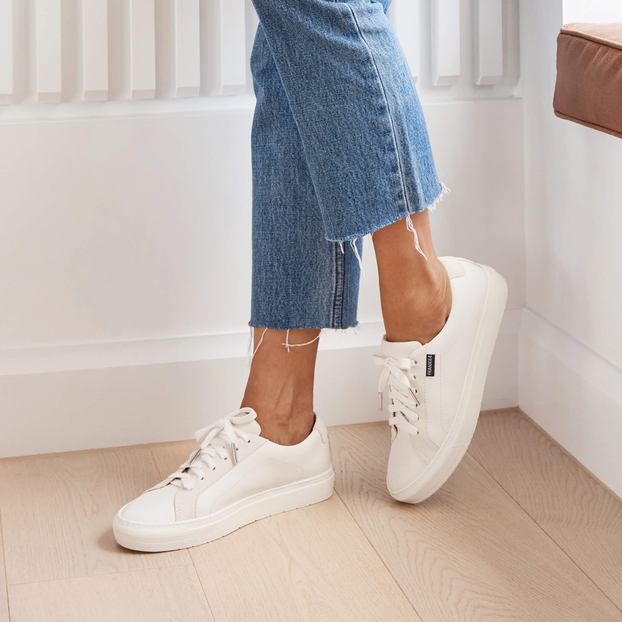 Mim III White/Suede Women's Sneaker | FRANKIE4
