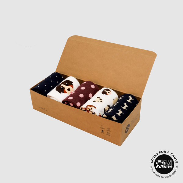 Crew Adult Dogs + Dots Gift Box