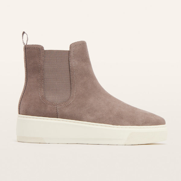 Crawford Dark Taupe Suede