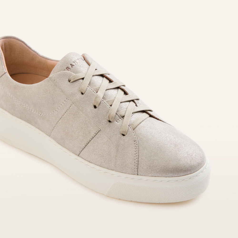 King Riley Silver Riley Silver Women's Sneaker | FRANKIE4