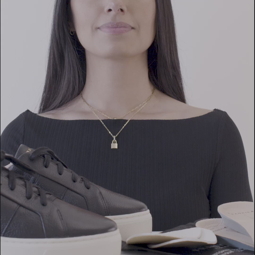 Riley White Tumbled Women's Sneaker | FRANKIE4