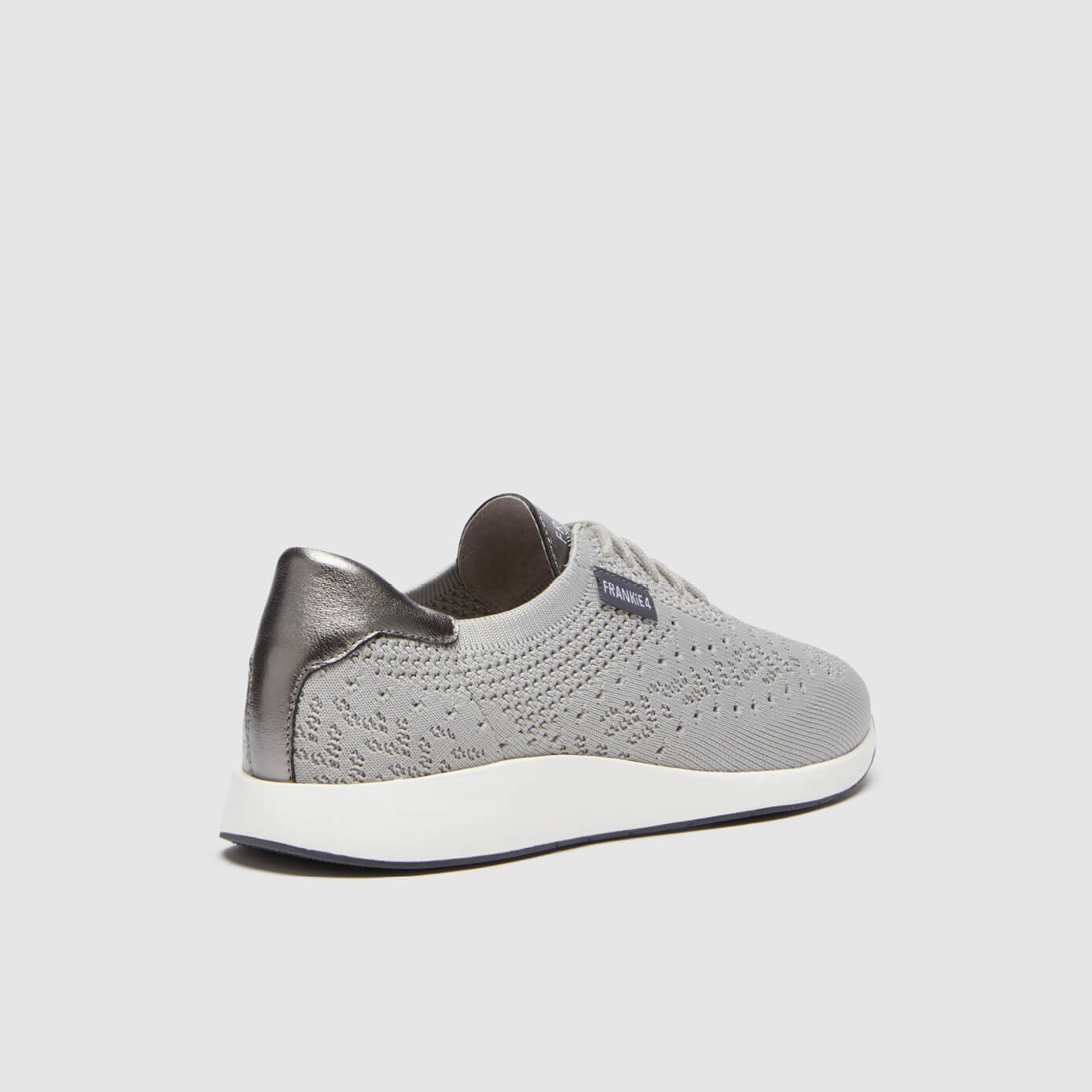 Dimity Silver Grey Sneaker | FRANKIE4